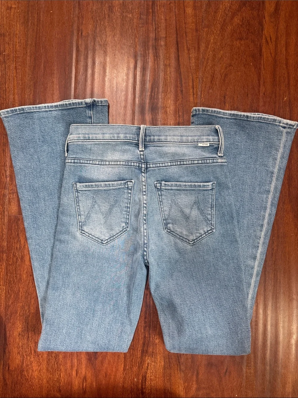 MOTHER New Sz 24 Light Blue Flare Jeans